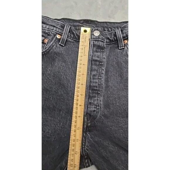 Levi's 501 S xx Mens Black Broken In Denim Jeans 34 X 28, See Photos, Read - Picture 6 of 11